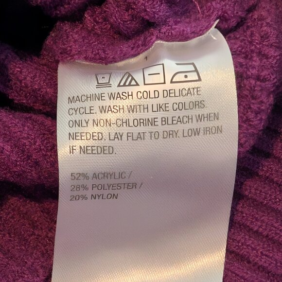 Carla Rockmore Purple Sweater | Size XS - Picture 3 of 7